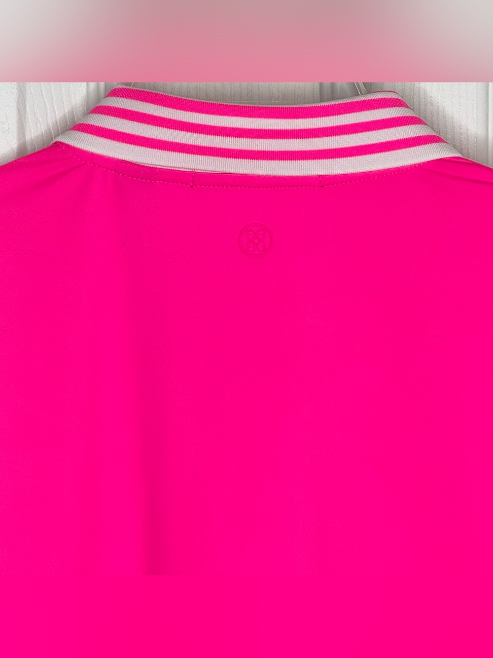 G/FORE Womens Silky Tech Nylon Zip Long Sleeve Golf Polo Size M New - Picture 7 of 15